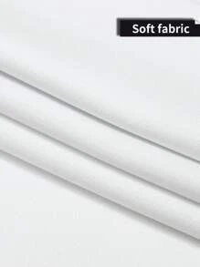 个性化男友风格男士运动 T 恤，输入自定义文字，快干透气轻便舒适，体育赛事欢呼口号，定制宽松 T 恤，时尚、时尚、时髦、简约、舒适、轻松服装、朴素时尚、简约别致男友风格男士、胶囊衣橱、圣诞节 T 恤，送给男朋友、朋友、家人、孩子的理想礼物，适合生日、圣诞节、冬季/秋季、度假/假日、运动/登山 - 白色 - 查看 3