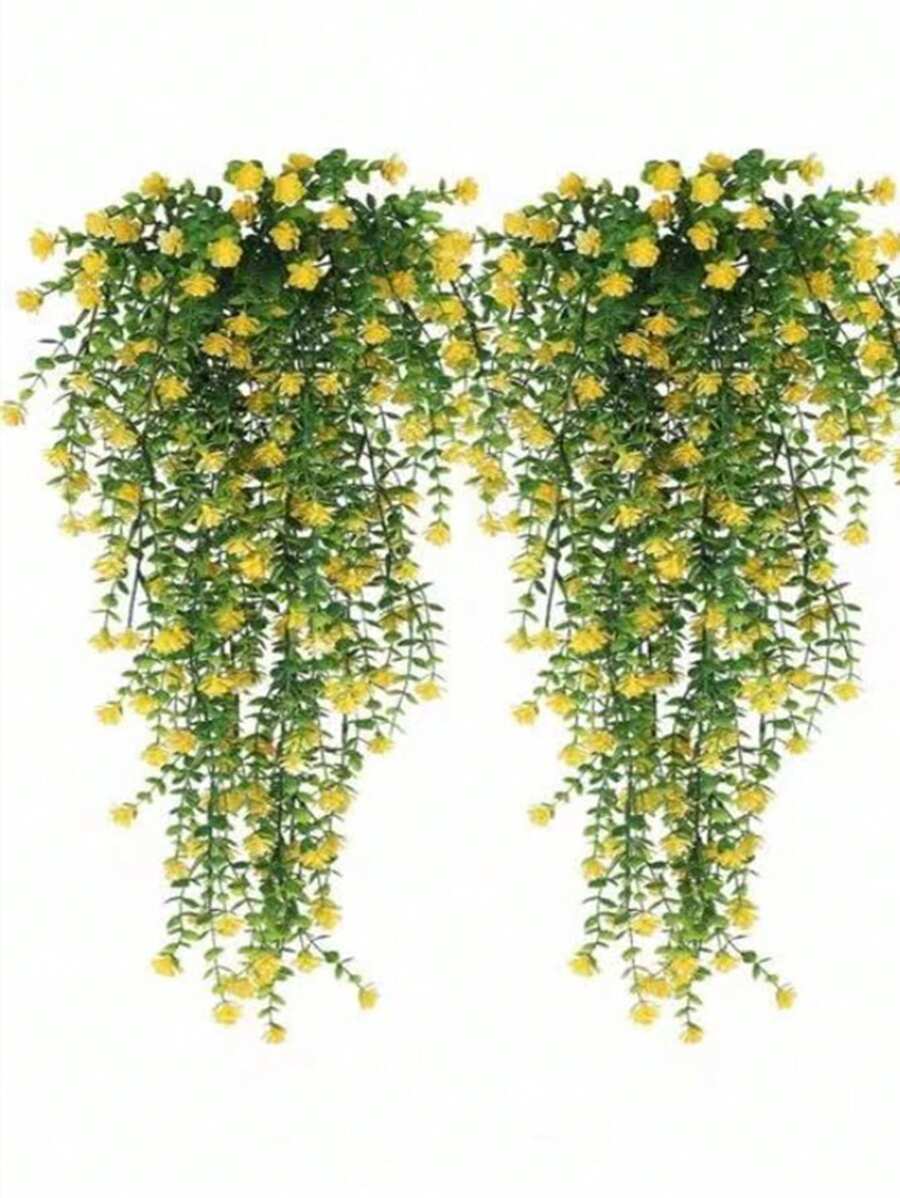 1 束逼真的仿真 DIY 装饰抗紫外线人造花，适用于家庭走廊、花园、庭院、餐桌、客厅、婚礼、派对、人造装饰假花花束，适合春季、夏季、情人节、情人节、生日毕业礼物、假植物