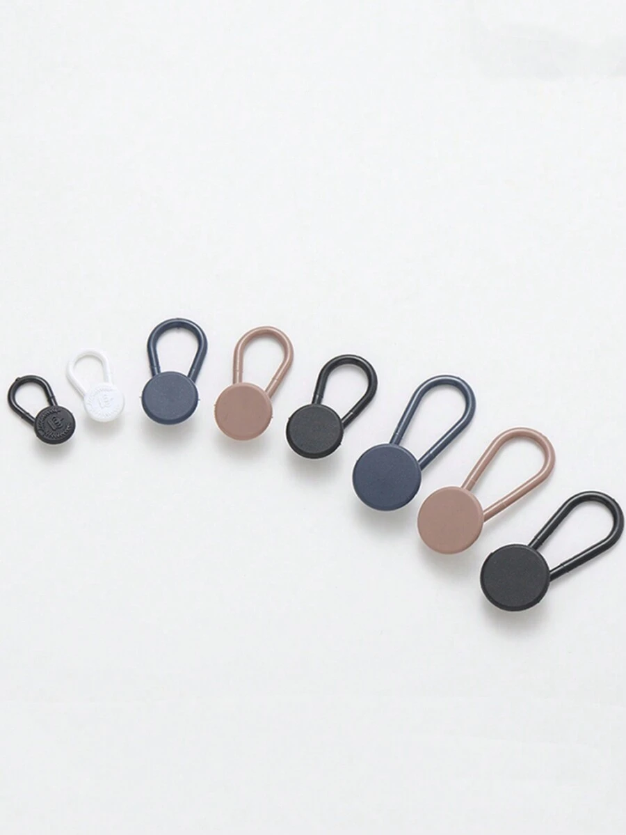 6 Nút Thắt Lưng Có Thể Điều Chỉnh, Nút Mở Rộng Vòng Eo Quần, Nút Mở Rộng Vòng Eo, Nút Điều Chỉnh Vòng Eo Có Thể Tháo Rời - Nhiều màu - Xem 1