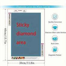 Frameless 5D Diamond Painting Kit, Hydrangea Flowers, Full Round Diamond DIY Diamond Painting Picture, Suitable For Adults And Beginners, Exquisite Wall Decor For Home, Bedroom, Office, 12x16 Inches