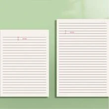 5pcs Minimalist INS Stylish Notebooks, 68 Pages Thick A5/B5 Retro Style For Students, Exams Back To School