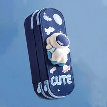 1pc Highly Attractive 3D Boys/Girls Large Capacity Pencil Case Multi-Function Stationery Bag - Large Capacity Pencil Case - View 8