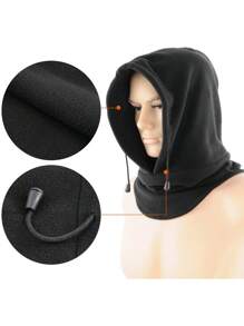 1pc Ski Mask For Men Women Balaclava Face Mask Full Winter Mask Breathable Sports Mask Tactical Heavyweight Outdoor Sports Mask - A - View 6