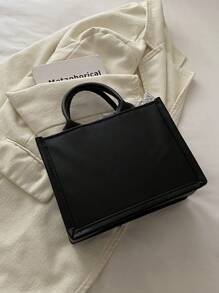 时尚简约夏季手提包，大容量女士手提包