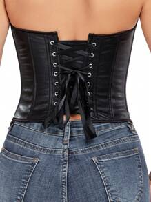 Body cu bandă încrucișat la spate, în stil palat, vintage, european și american