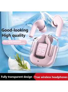 T2 In Ear Earphones/Sports/Outdoor/Leisure/Sleep Wireless Earbuds (Wireless Earphones/Wireless Earphones) New Wireless Version Earbuds With Low Latency, High-Quality HiFi 9D Suitable For Video Games/Movies/Anime/TV Dramas/Cartoons/Fantasy/Space/Animals/Sports/Nature/Music/Flowers/Festivals Christmas, Festivals, Promotional Gifts, The Best Gift For Men And Women