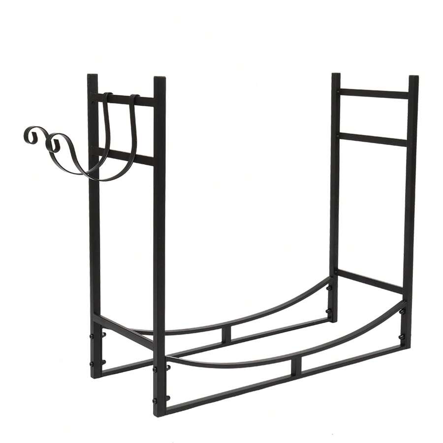 HOMEFISH 1pc Heavy Duty Firewood Racks Indoor/Outdoor Log Rack With ...