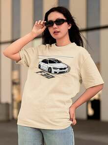 T-Shirt  Sports Car M3 M4 Motorsport Ref 1248 FLUXOGEEK - Màu Khaki - Xem 6