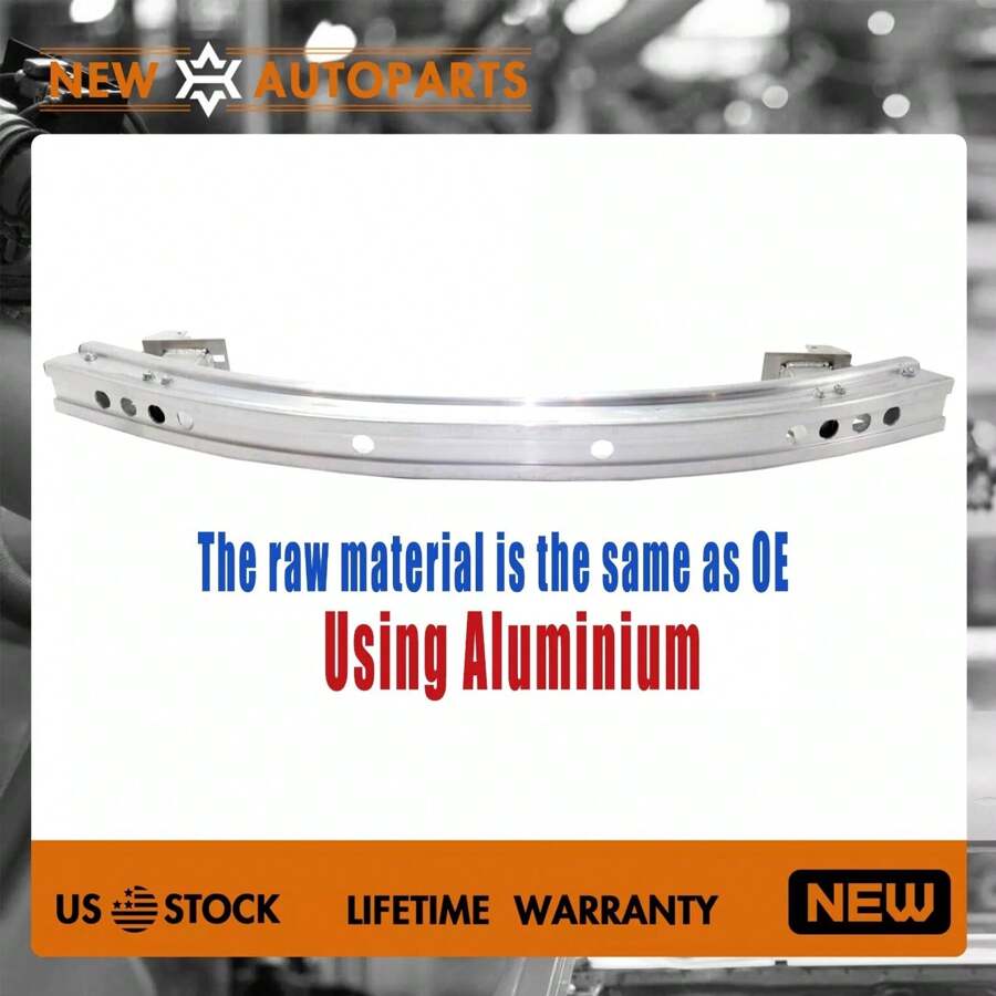 Front Bumper Reinforcement Bar For Honda Odyssey 2018-2023, Acura MDX, Pilot, Ridgeline 6 thumbnail image