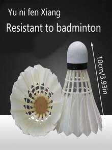 12pcs Durable Badminton Shuttlecocks For Indoor/Outdoor Sports Training - Multicolor - View 4