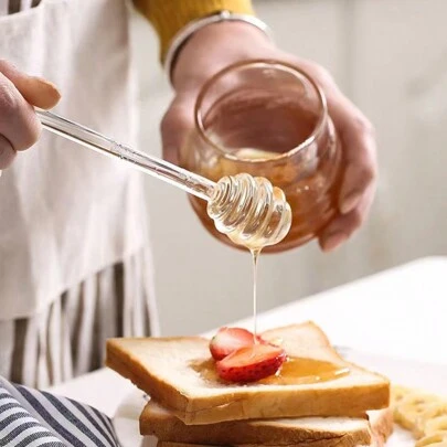 1pc/4pcs Home Kitchen Stirring Stick Gourmet Baking Tools Honey Coffee Jam Honey Remover,Jam, Wine, Coffee, Milk, Soy Blender, Kitchen Gadget