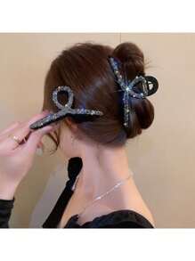 Rhinestone Hair Claw, Large Size Hair Clip, Hair Accessory For Women - Multicolor - View 6