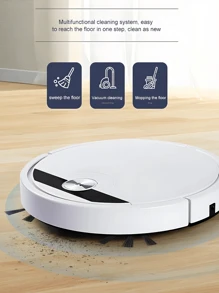 Robot de limpieza manual de control remoto 3 en 1 de 2025, aspiradora, barredora, fregona, aspiradora robot eléctrica inteligente para uso doméstico - Multicolor - Ver 5