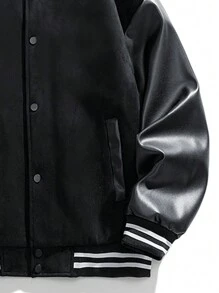 Hooded Loose Fit Jacket, Outdoor Sports Casual New Autumn Men Baseball Jacket