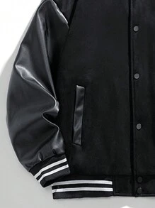 Hooded Loose Fit Jacket, Outdoor Sports Casual New Autumn Men Baseball Jacket