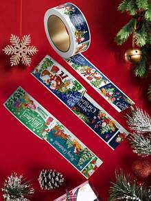 300 件/120 件/套、迷你圣诞礼物标签贴纸、圣诞老人驯鹿雪人礼品盒贺卡酒杯圣诞树标签贴纸、圣诞礼品盒贺卡信封装饰贴纸、圣诞装饰、圣诞节、派对礼品、派对装饰、派对用品、圣诞礼物、圣诞快乐 - 彩色 - 查看 5