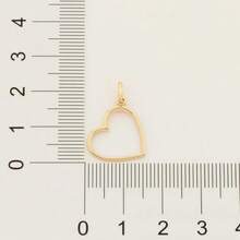 WOMEN'S 18K GOLD PENDANT LEAKED HEART ROMMANEL 542370 - 金色 - 查看 3
