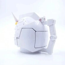400ml Taza de anime, taza de café con tapa de acero inoxidable con el robot transformador de anime japonés MAZINGER Z, para oficina - multicolor - Ver 7