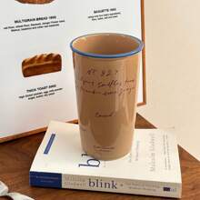 1 Máy Tính Retro Phong Cách Pháp Gốm Tay Cầm Cốc Dùng Một Lần Hình Cốc Thích Hợp Cho Sử Dụng Hàng Ngày, Cốc Cà Phê - Nhiều màu - Xem 13