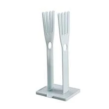1 pieza Soporte para guantes de cocina, Estante de secado de guantes, Escurridor de plástico para guantes de goma, Colgador de guantes, Estante para fregadero, Organizador de bolsas de alimentos, Regalo del Día de la Madre, en color rosa y azul