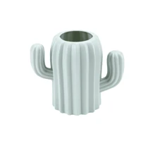 Hộp đựng bút bằng gốm giả Hộp đựng bút xương rồng Cốc đựng bút dễ thương Bàn làm việc cho trẻ em Cây xương rồng dễ thương Trang trí văn phòng Phụ kiện để bàn Bút cốc Nồi Sắp xếp bàn làm việc - nhiều màu - Xem 8