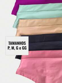 Microfiber Panties Kit 3 Wide Comfort Side Waistband - Nhiều màu - Xem 8