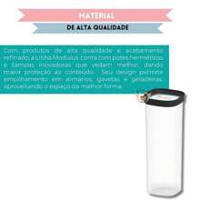 Pote Hermético Para Macarrao  Resistente  Cozinha Grandes Porcoes Porta Mantimentos