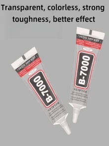 Adhesive For Phone Screen, Jewelry DIY Acrylic Rhinestone Sticker, Multi-Purpose Glue, Random New And Old Models Sent - Multicolor - View 4