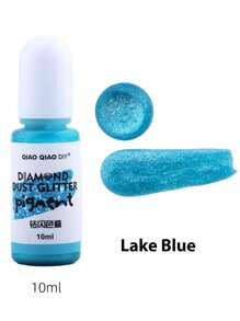 1 hộp bột nhũ epoxy 24 màu, bột màu epoxy tự làm, bột màu trang sức nghệ thuật từ nhựa epoxy, chất tạo màu nhựa UV đậm đặc, thích hợp cho vẽ tranh, làm đồ trang sức, đúc khuôn. - Nhiều màu - Xem 18