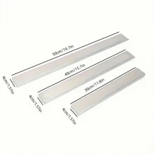 Magnetic Refrigerator 19.7-Inch Magnetic Knife Holder-Double-Sided Refrigerator Magnetic Knife Belt-Magnetic Knife Bar-304 Stainless Steel Kitchen Tool Holder/Rack - Silver - View 5