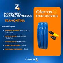 Mangueira Jardim Lisa Flexivel 7 10 15 20 25 30 e 50 Metros