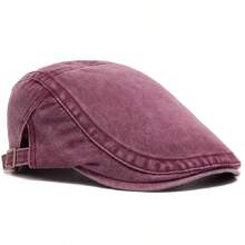 Vintage Beret Men Women Fashion Visor Flat Cap Retro Newsboy Hat Adjustable Unisex