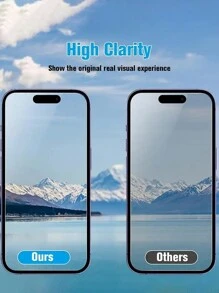2 Packs Premium Privacy Screen Protector - Edge To Edge Ultra-Clear Tempered Glass - Advanced Shield Compatible With Iphone16,16e,15, 14, 13, 12, 11, Pro Max, Plus Models Gift For Birthday, Family, Friends Anti-Spy, Phone Screen Protector, Phone Accessories