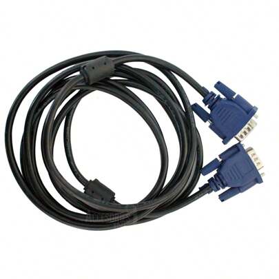 Cable Vga A Vga Macho/macho 10 Metros Reforzado Blindado Pc