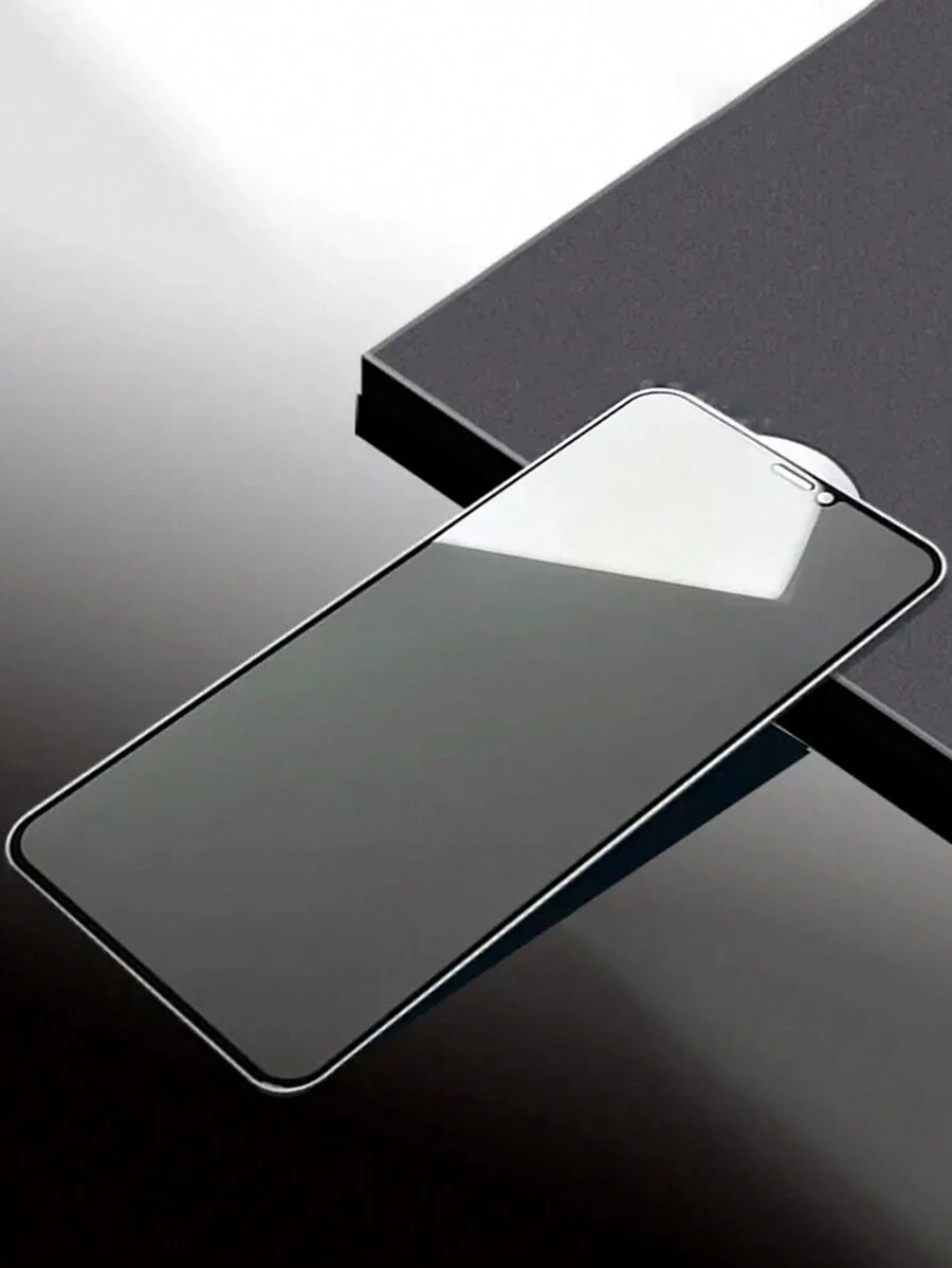 1 Miếng Bảo Vệ Màn Hình Kính Cường Lực Chống Nhìn Trộm Tương Thích Với Iphone X/XS/XR/11/12/13/14/15/15PLUS/15PRO/15PROMAX /7/8/PLUS-9H Độ Cứng Chống Trầy Xước Dễ Dàng Lắp Đặt - màu đen - Xem 1