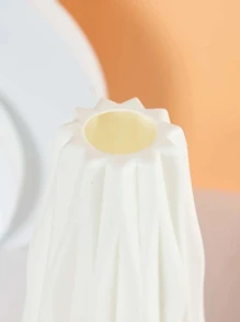 1 件塑料花瓶，牢不可破的干花容器，简约花盆，大容量花盆，花架，创意盆栽花瓶，可重复使用的苗圃花盆，防水，便携，适用于户外、厨房、卧室、客厅、浴室、桌面、宴会、生日、会议室、派对、展览、干花/鲜花、郁金香、玫瑰、百合、幼苗、多肉植物等家居装饰房间装饰玻璃花瓶