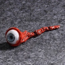 1 pieza Decoración de ojos sangrientos de Halloween, ojos artificiales, props de terror para Halloween, Navidad