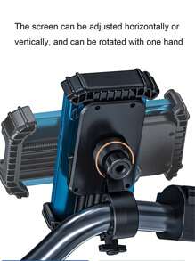 1 件摩托车/自行车/电动自行车手机支架、手机支架、导航支架