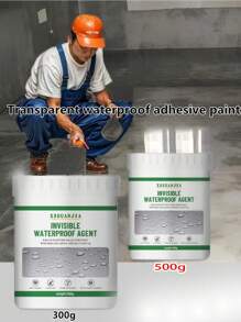 Transparent Waterproof Adhesive Material, Bucket Repair Leakage, Waterproof Nano Coating For Exterior Wall Roof Toilet Floor