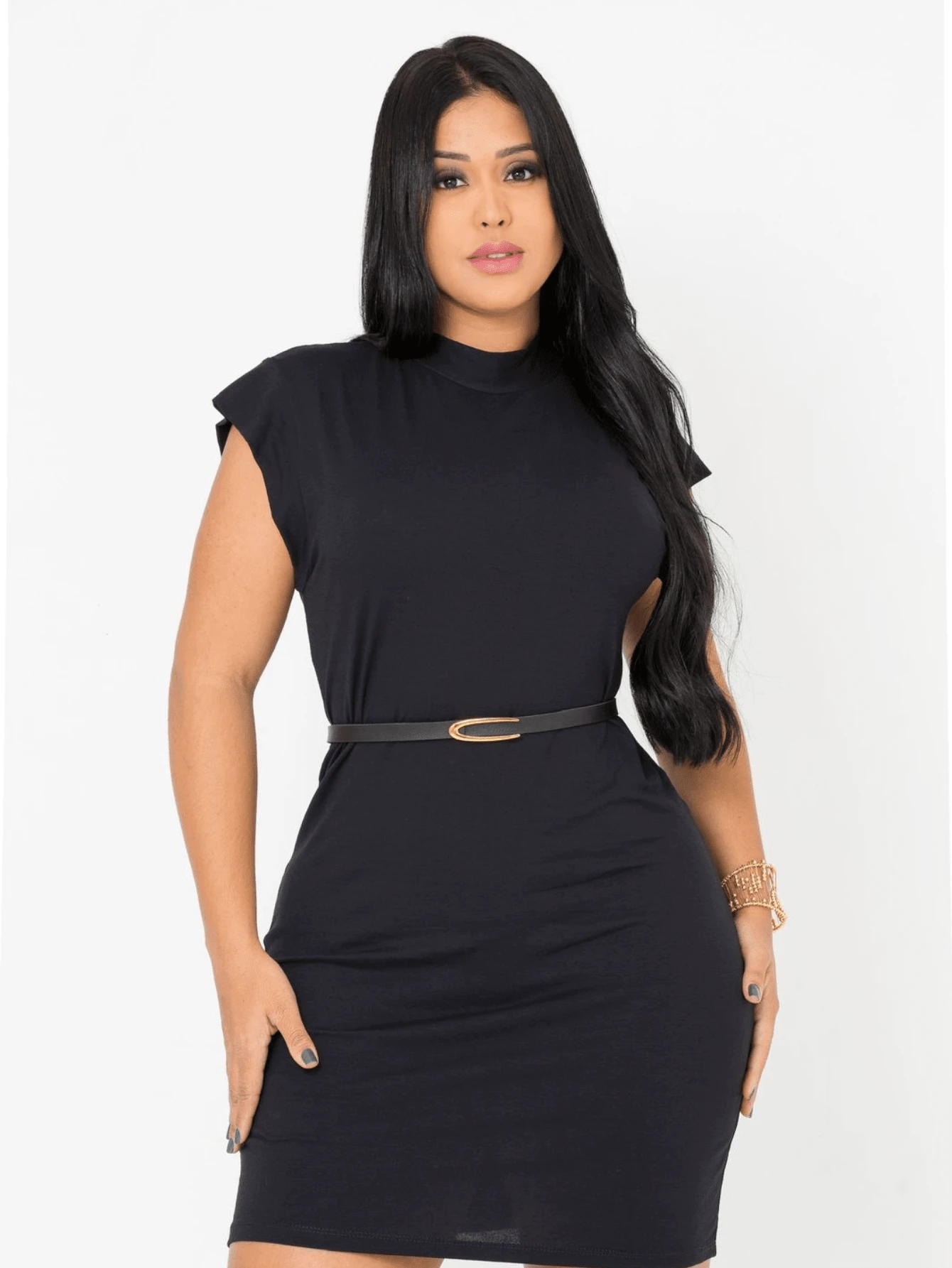 Women's Plaid June Party Style Dress! - 黑色 - 查看 1