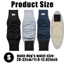 3pcs Reusable Washable Cloth Dog Pee Pants,Puppy Dog Underwear, Pet Care Diapers