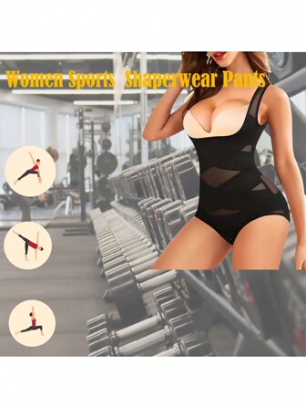 Sports Outdoor 2024 Newest  New Year Spring 1 Piece Of European And American Women Bodysuit. Breast Tied Body, Arm Lifting, Waist Tightening, And Belly Tightening Breathable Triangle Body Underwear, Can Be Worn For Body Shaping, External Matching, Clothing Matching, Sports And Fitness, Yoga, And More. It Is A Valentine's Day Gift For Women Shapewear Waist Trainer Corset Gym Accessories For Belly Slimming Girdles, Lumbar Girdles For Belly Slimming Corset