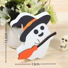 Wooden Ghost Tiered Tray Decor Wooden Table Sign For Home Decor