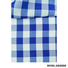 YARN DYED CHICKEN OXIFORD FABRIC 1.47 - 寶藍色 - 查看 3