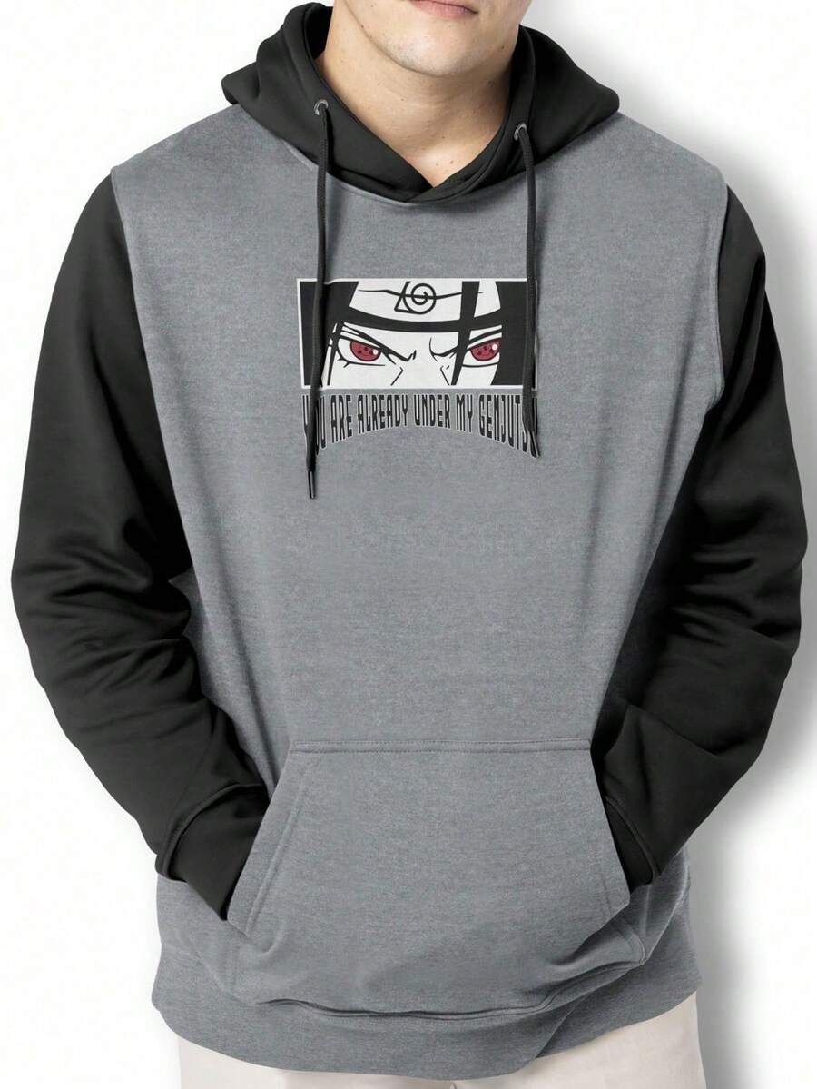 Itachi Genjutsu Hoodie Kangaroo Blouse APJ1 - Nhiều màu - Xem 1