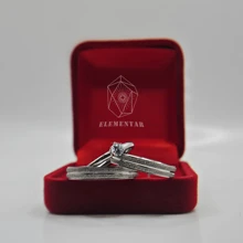 Par Aliança Namoro Compromisso Diamantada Brilhante friso fina 4mm Aço 316L