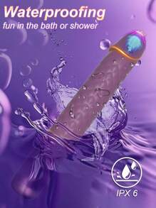 Vibrador con dildo con movimiento de embestida, control por aplicación, estimulador vaginal y de punto G, masajeador automático ascendente y descendente, retráctil, juguete sexual para adultos mujeres