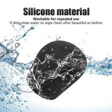Siliconen pookknopafdekking, elastische antislip beschermhoes voor versnellingspook voor handmatige en automatische transmissie, zwart
