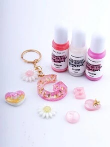 1 hộp bột nhũ epoxy 24 màu, bột màu epoxy tự làm, bột màu trang sức nghệ thuật từ nhựa epoxy, chất tạo màu nhựa UV đậm đặc, thích hợp cho vẽ tranh, làm đồ trang sức, đúc khuôn. - Nhiều màu - Xem 4