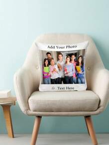 1个可定制姓名/文字/照片/肖像的DIY抱枕套，适用于家人、孩子、宠物、朋友、沙发、卧室，四季皆宜，不含枕芯，柔软舒适，可定制，独特个性化，是送给男友、女友、男友、爸爸、妈妈、家人、朋友、宠物的理想礼物，适合周年纪念日、情人节、母亲节、生日、儿童节、父亲节、毕业典礼、婚礼、圣诞节、乔迁之喜等场合。可用于沙发、床、汽车、茶室、客厅等场所。定制抱枕套，家居焕新，圣诞礼物好物。 - 彩色 - 查看 6